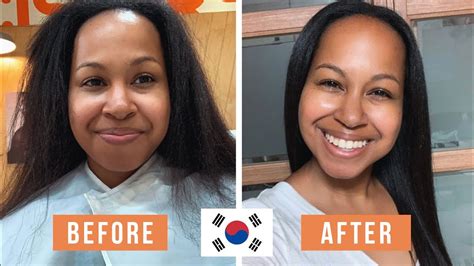 Korean magic hair transformation